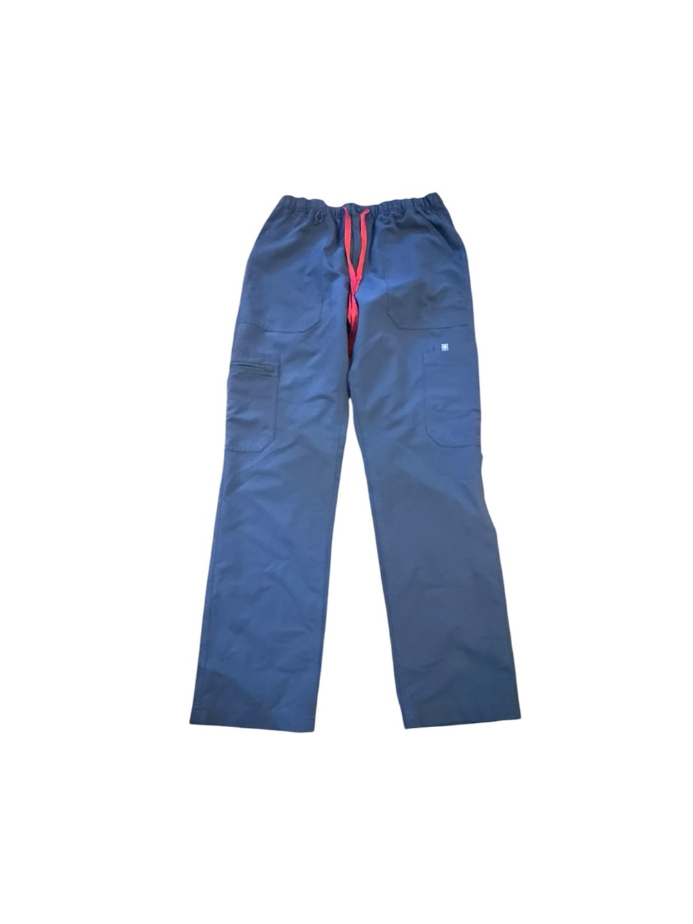 Figs Men's Navy Sweatpants with Pink Drawstring